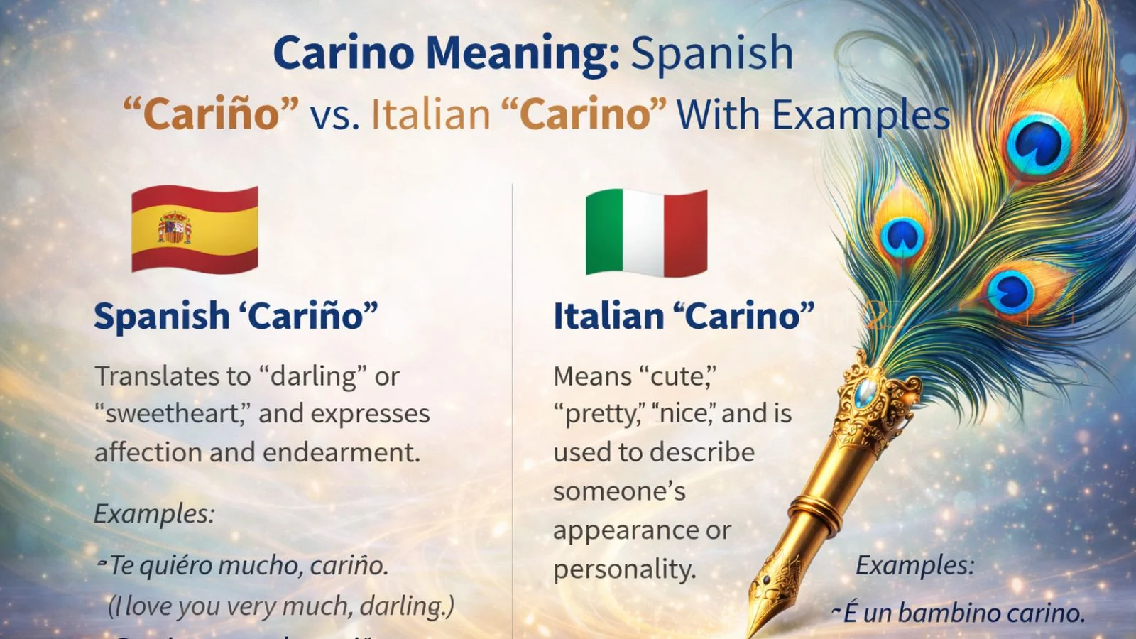 Carino Meaning