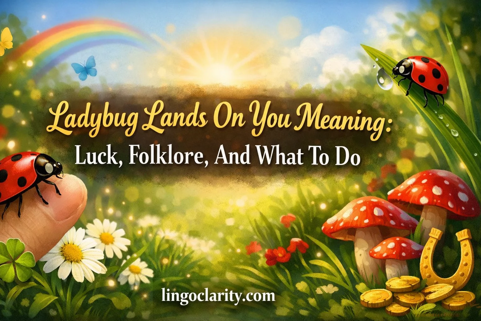 Ladybug Lands on You Meaning