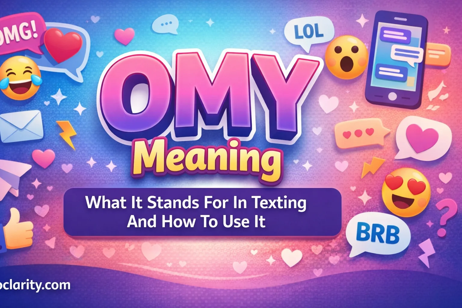 OMY Meaning