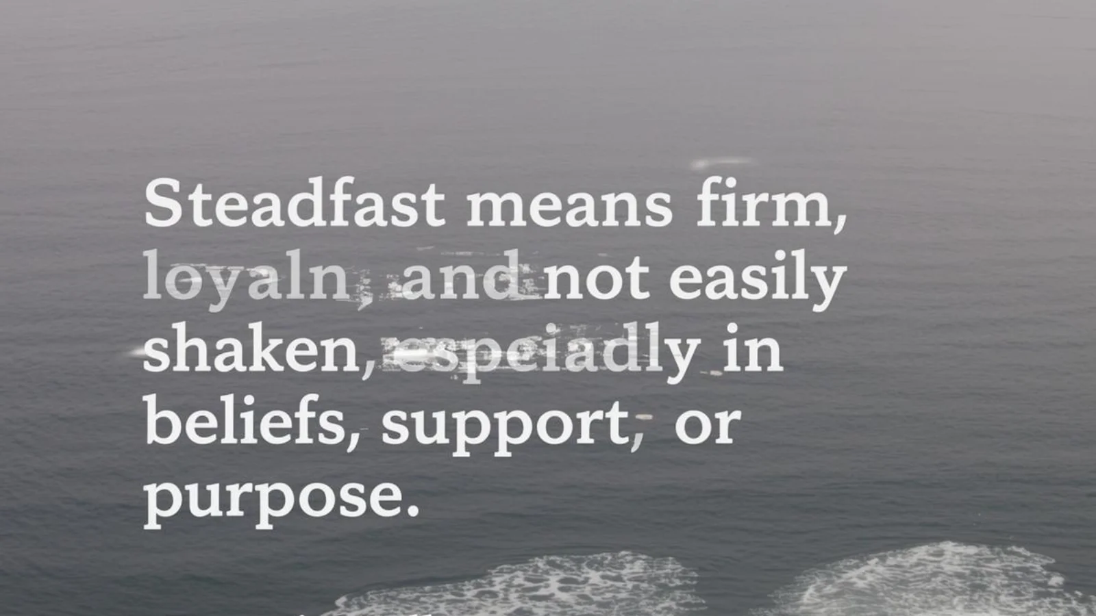 Steadfast Definition