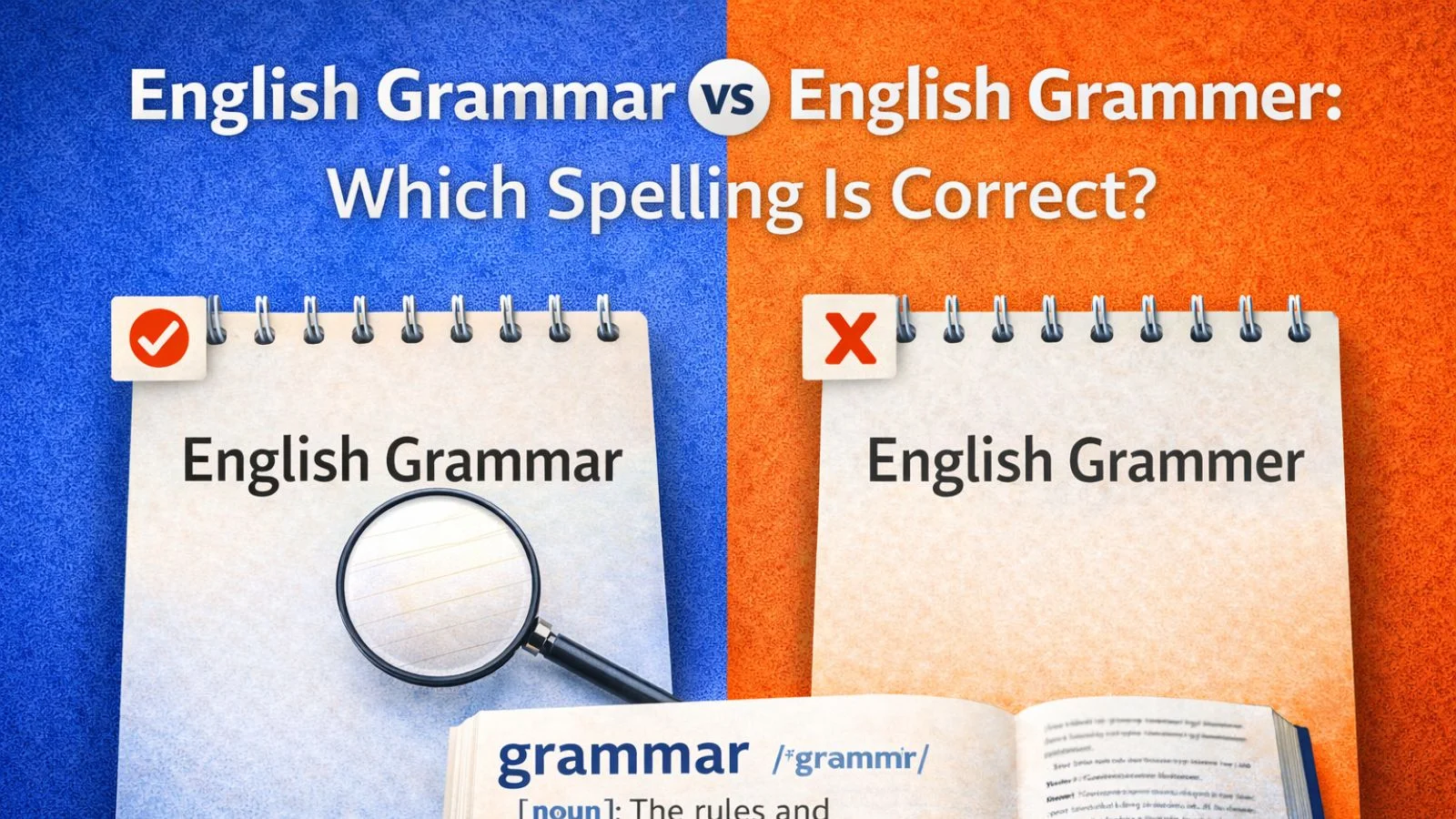 English Grammar vs English Grammer