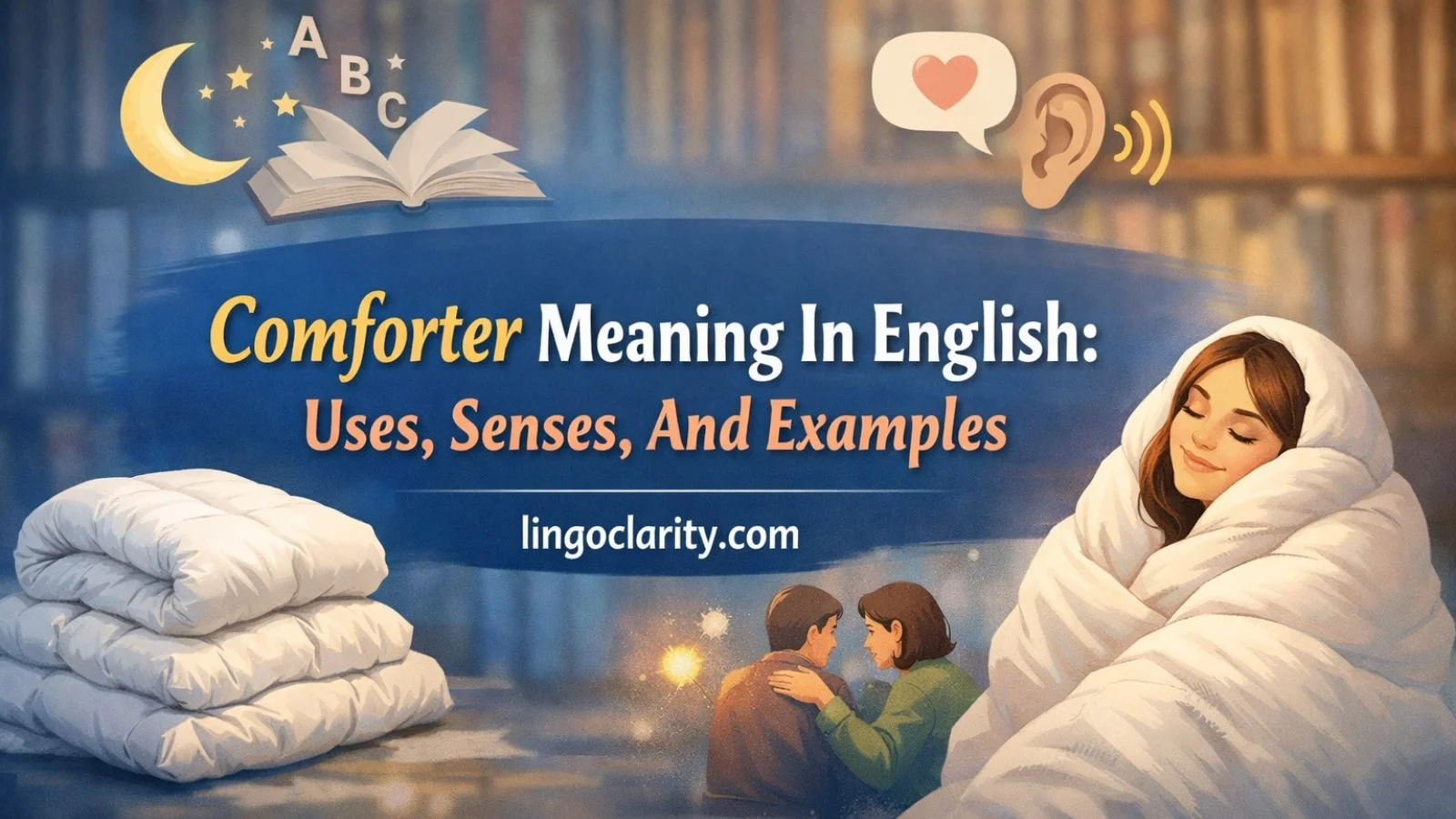 Comforter Meaning In English