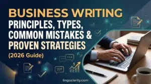 Business Writing Principles, Types, Common Mistakes, and Effective Strategies Guide