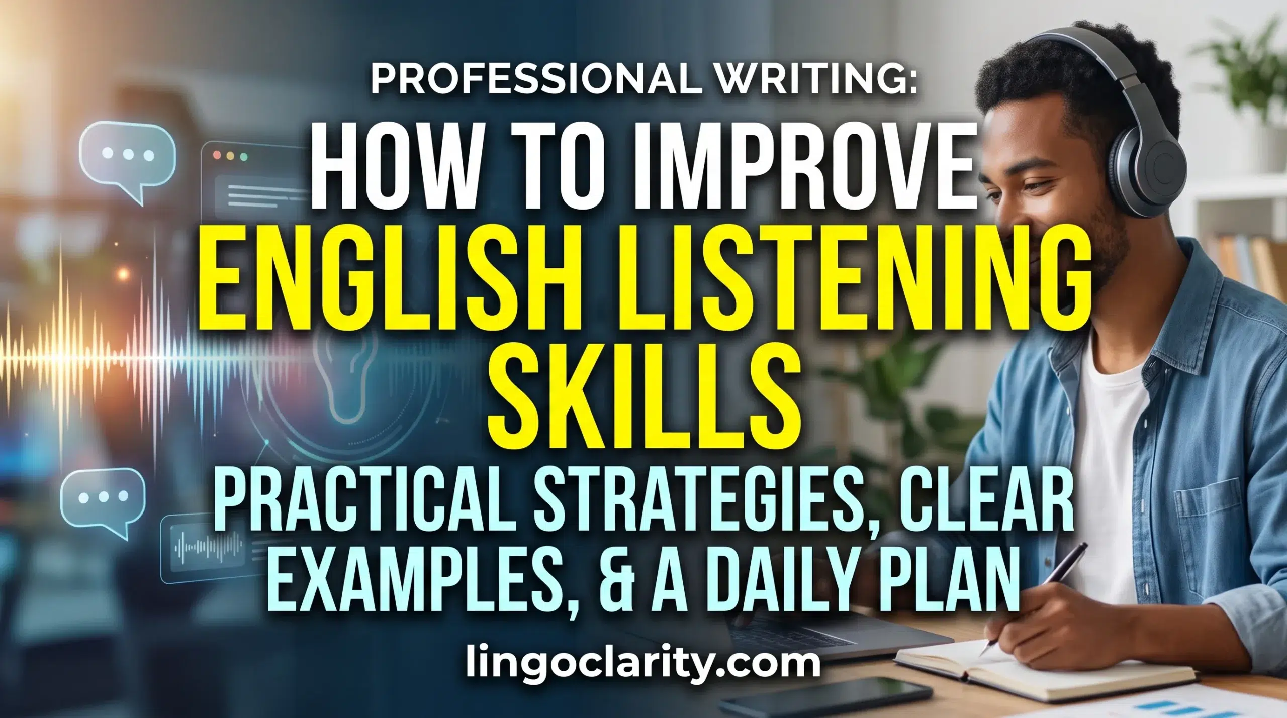 How to Improve English Listening Skills: Practical Strategies, Clear Examples, and a Daily Plan